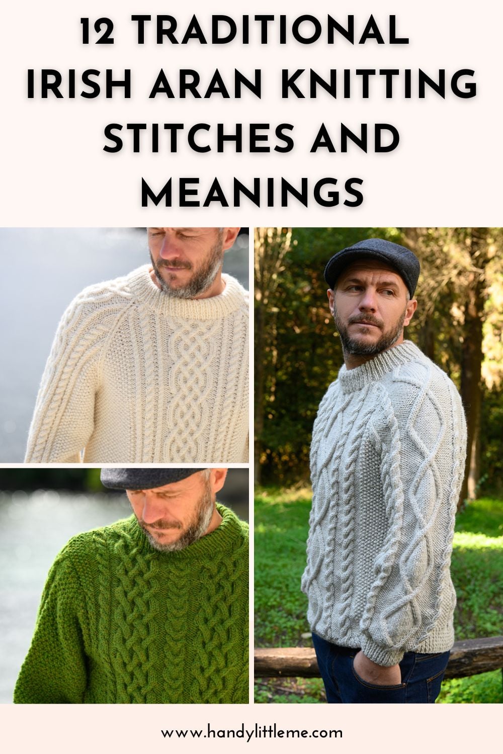 12 Traditional Irish Aran Knitting Stitches And Meanings