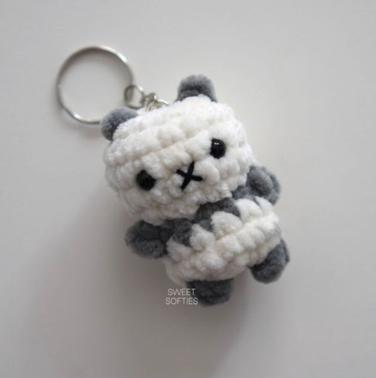 20-Minute Panda Bear - Free Amigurumi Crochet Pattern by Sweet Softies