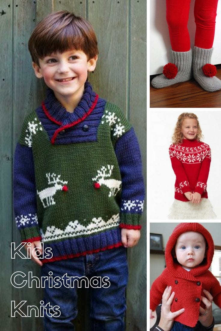 Christmas Knitting Patterns For Kids 