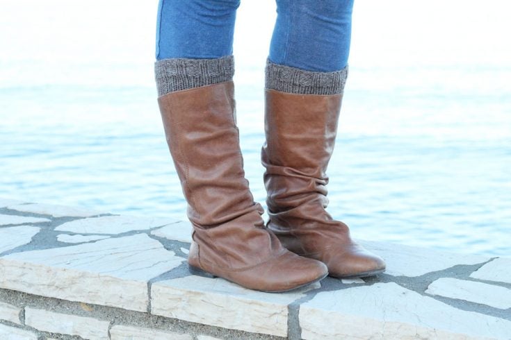 Easy Boot Cuffs Free Knitting Pattern