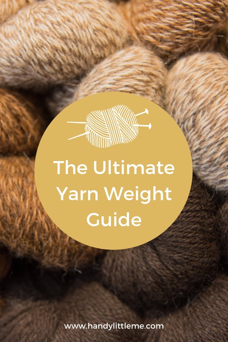 Yarn Weights A Beginners Guide Free Knitting Patterns Handy Little Me
