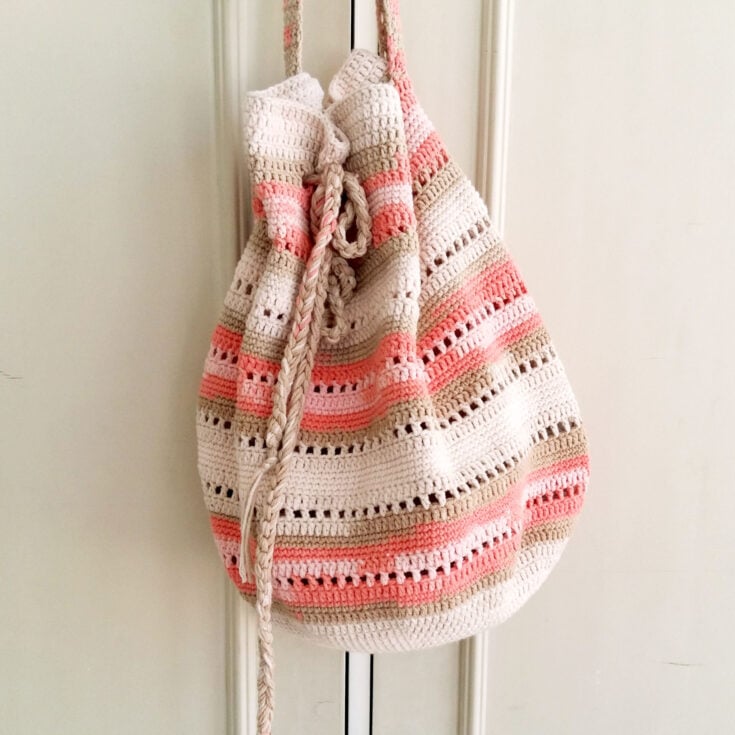 Image for Seaside Handbag Free Crochet Pattern by My Accessory Box