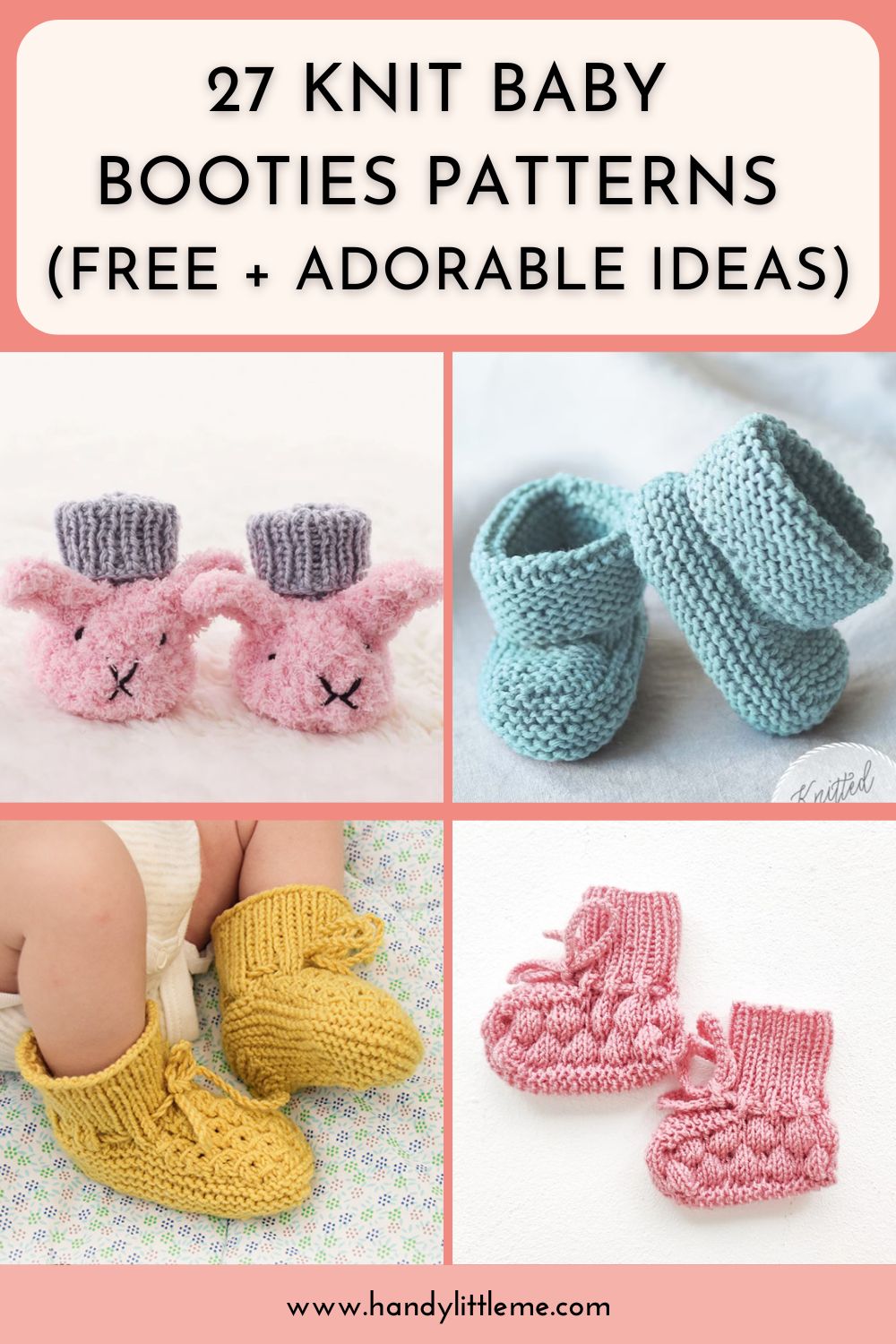 Newborn Baby Booties Free Knitting Pattern Newborn Baby Booties Free Knitting Pattern