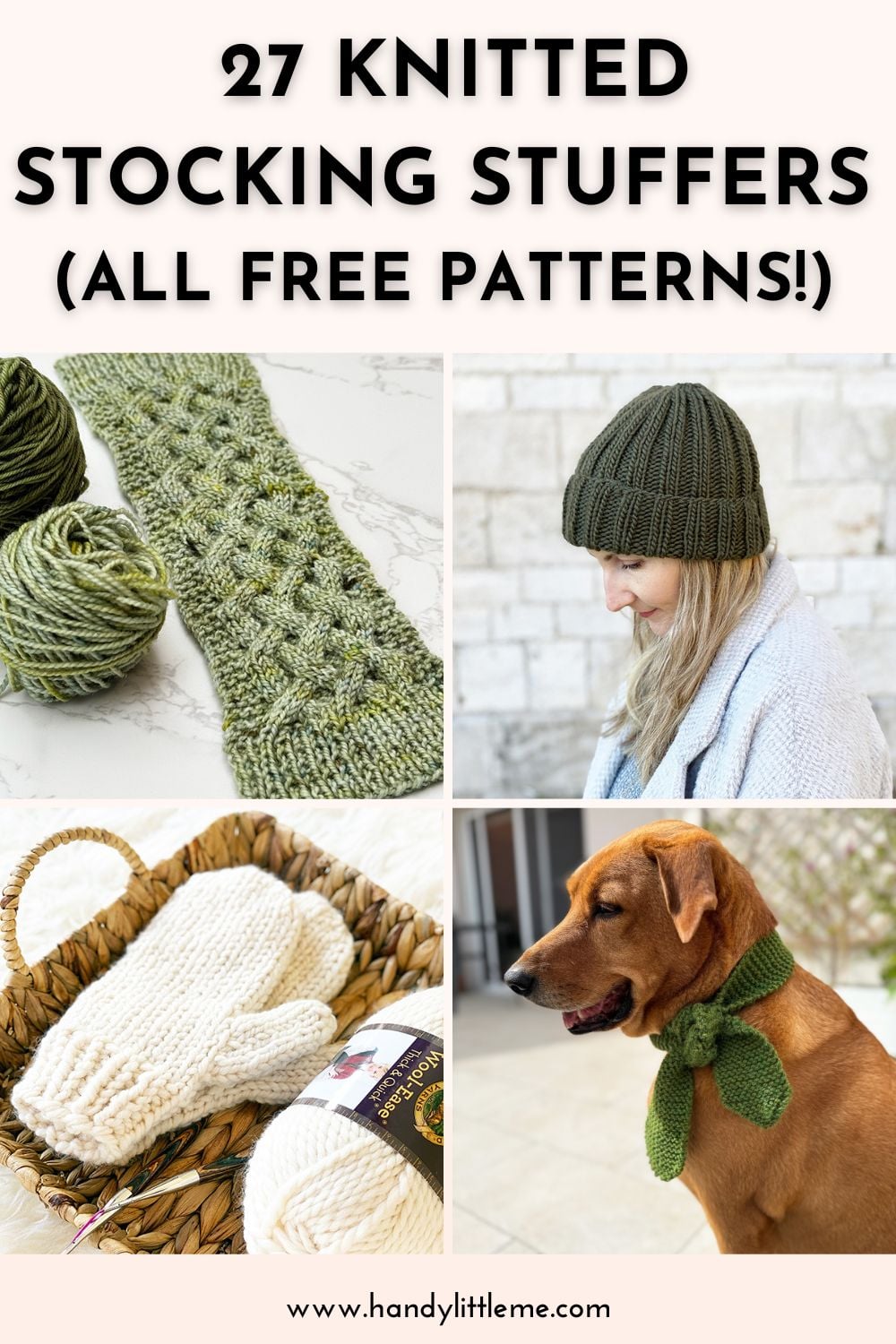 27 Knitted Stocking Stuffers