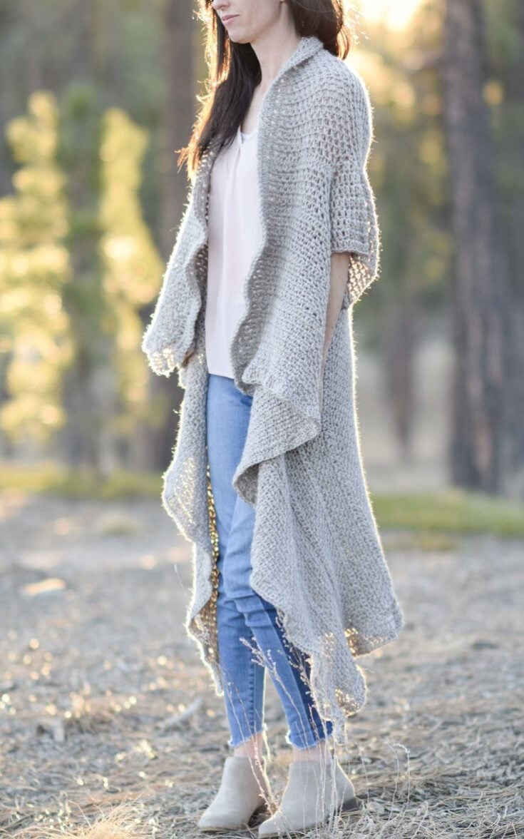 Image for Endless Drape Kimono Duster by Mama In A Stitch