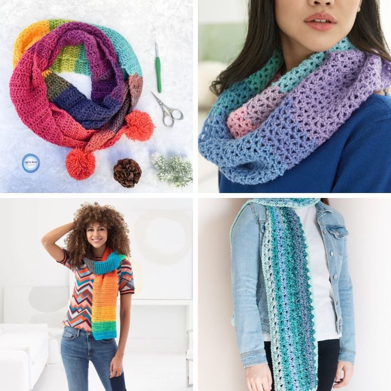 43 Best One Skein Mandala Yarn Crochet Patterns feat image