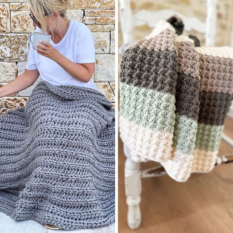 5 Crochet blanket patterns for beginners
