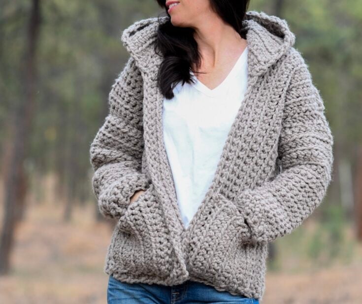 Alamosa Crochet Hoodie by Mama In A Stitch