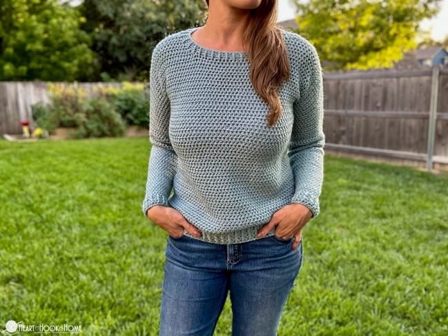 Alex Sweater - Free Crochet Pattern by Heart Hook Home