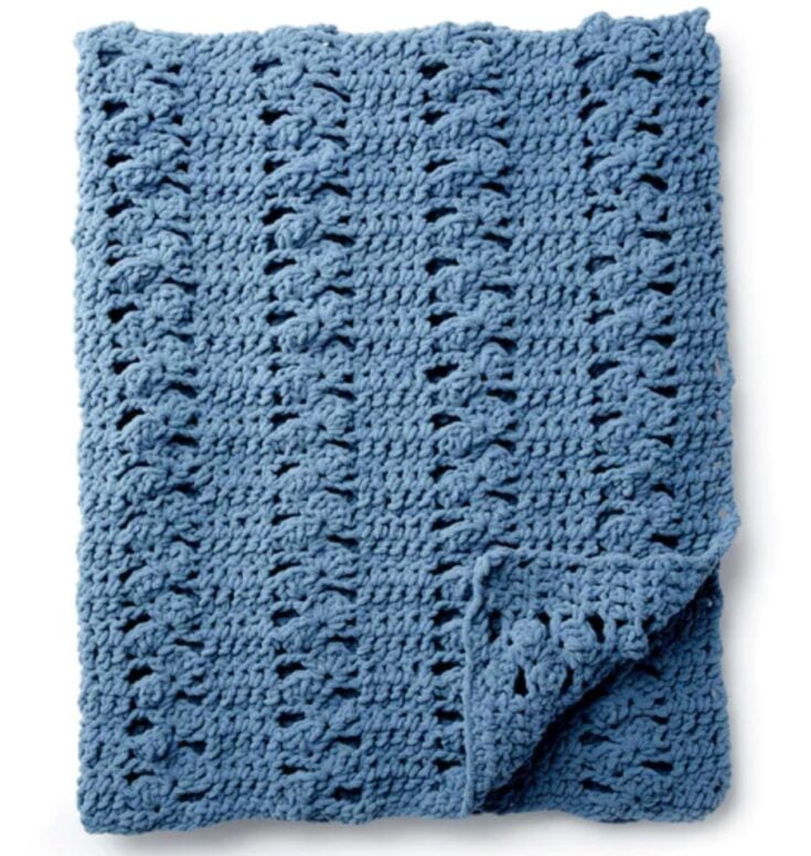 Image for Bernat Cluster Panels Crochet Blanket by Yarnspirations