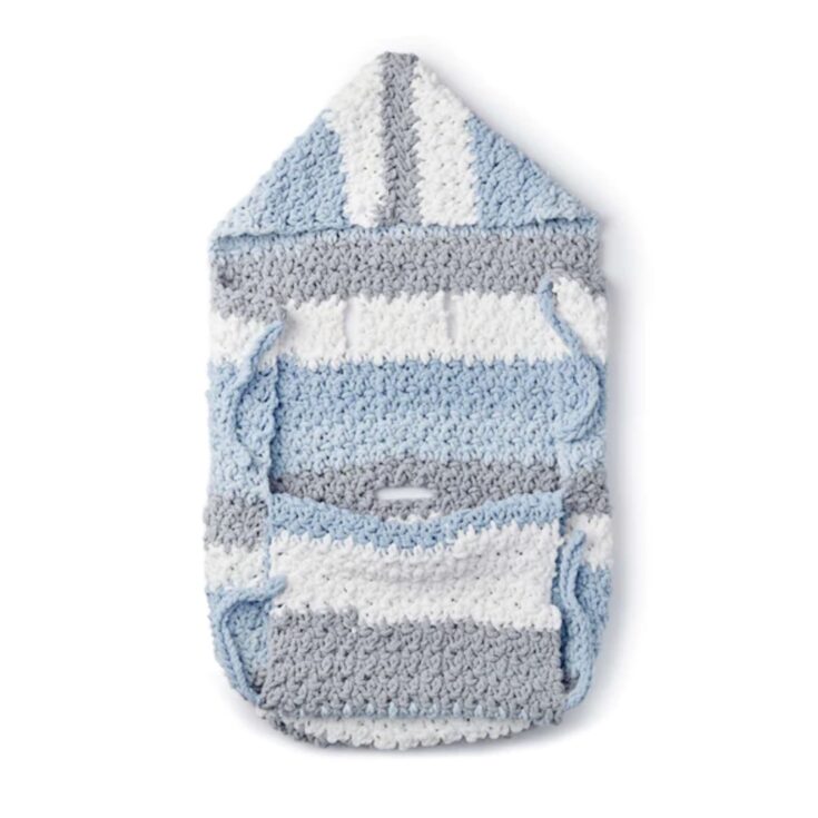 Image for Bernat Crochet Stroller Blanket by Yarnspirations