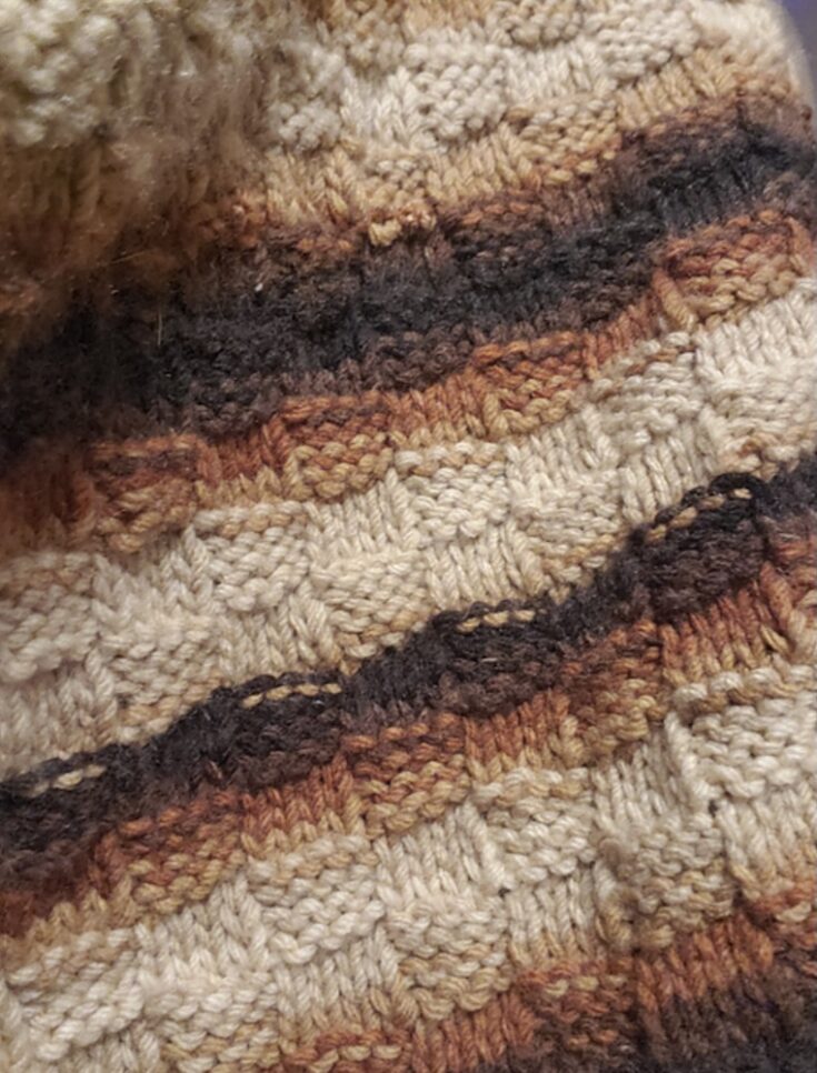 Basket Weave Blanket by Joely King