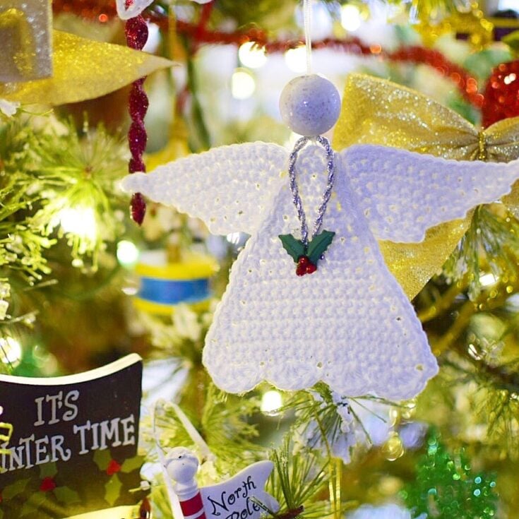 Beautiful Free Crochet Angel Pattern by Cynthia Banessa