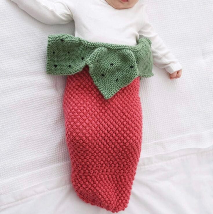 Bernat Strawberry Cocoon by Yarnspirations