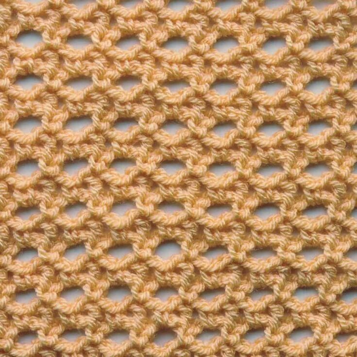 Cat’s Eye Lace Free Crochet Stitch Tutorial by Crochet Kim