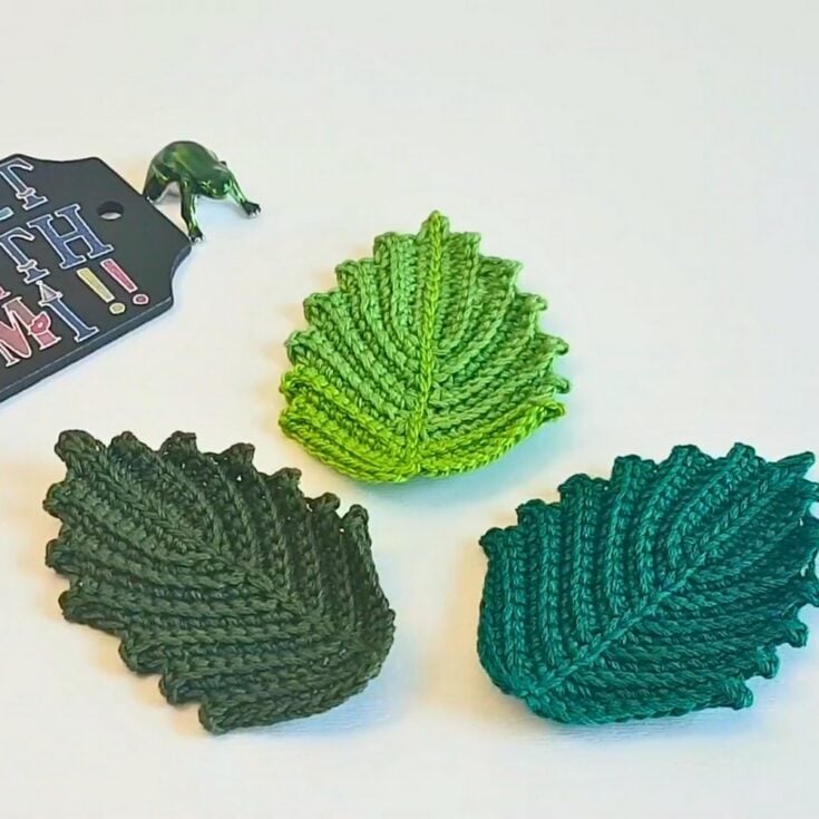 Charming Crochet Fall Leaf by Crochet Ami