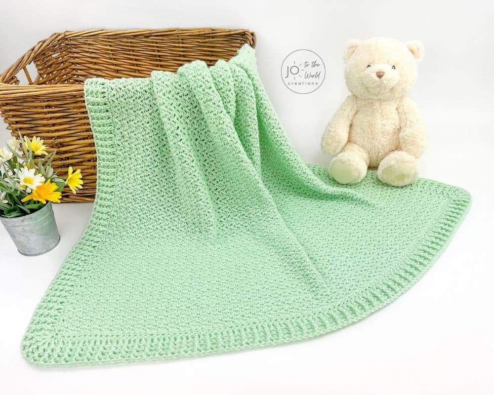 47+ Free Crochet Baby Blanket Patterns Using Lightweight Yarn | Free ...