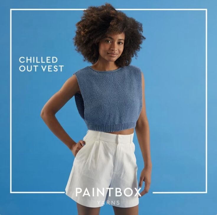 Chilled Out Vest by Paintbox Yarns