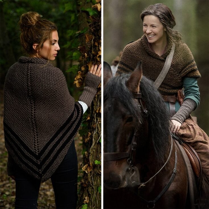 Outlander Claire shawl