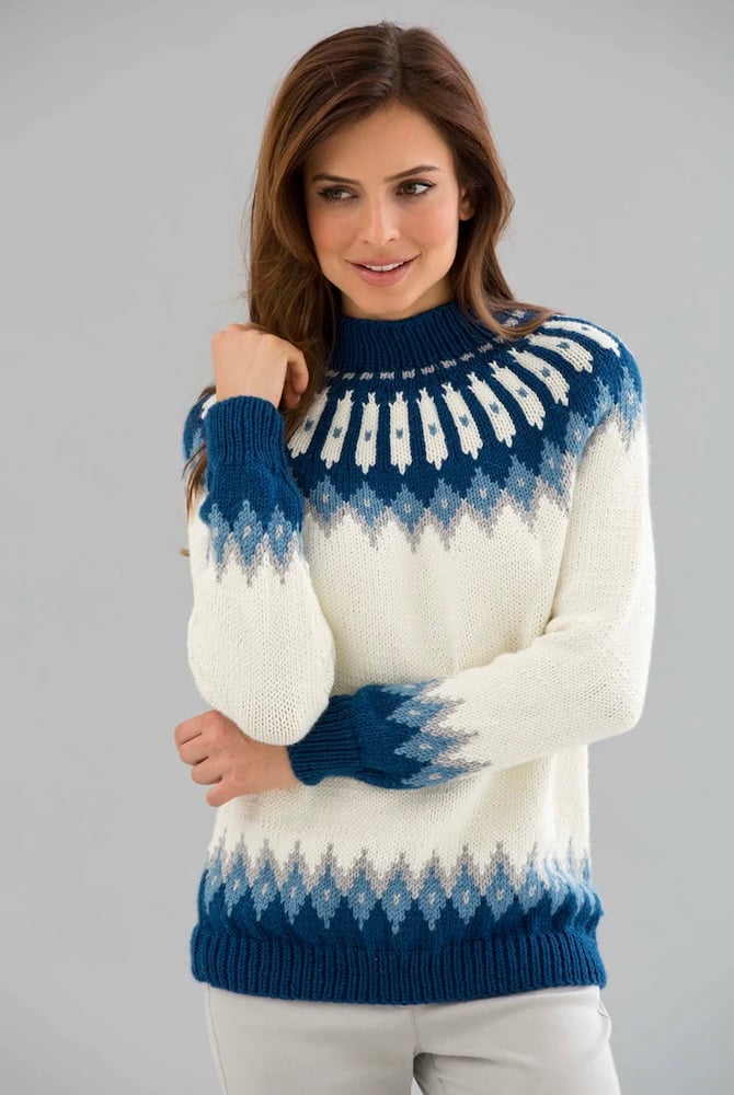  Classic Nordic Pullover