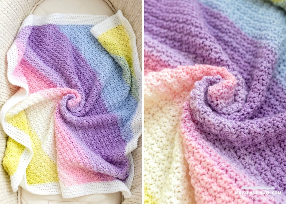 11 Free Corner To Corner Crochet Baby Blanket Patterns - Handy Little Me