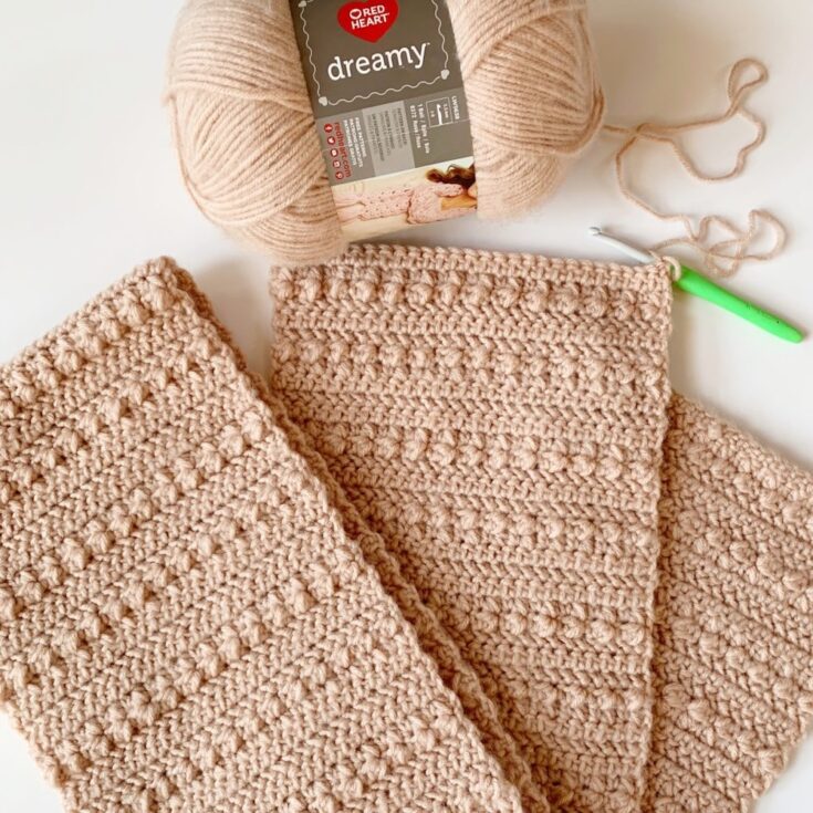 Crochet Dreamy Scarf by Daisy Farm Crafts
