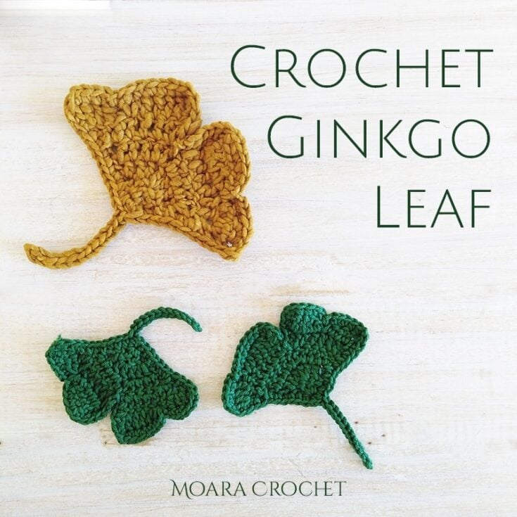 Crochet Ginkgo Leaf Pattern by Moara Crochet