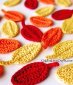 55 Free Crochet Leaves (Patterns & Motifs) - Handy Little Me