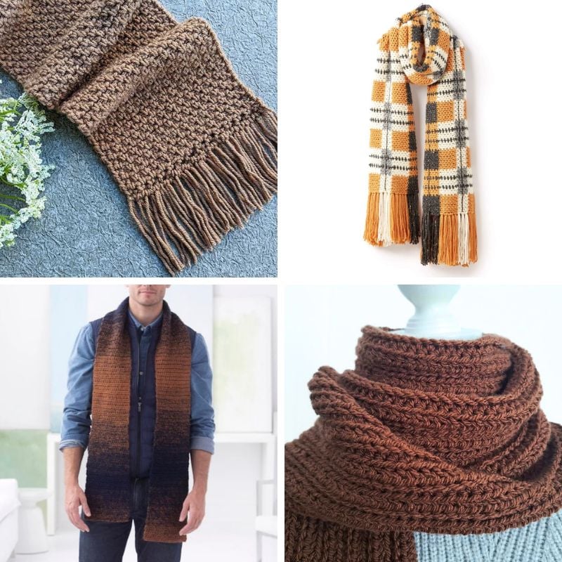 Crochet Scarf Patterns For Men