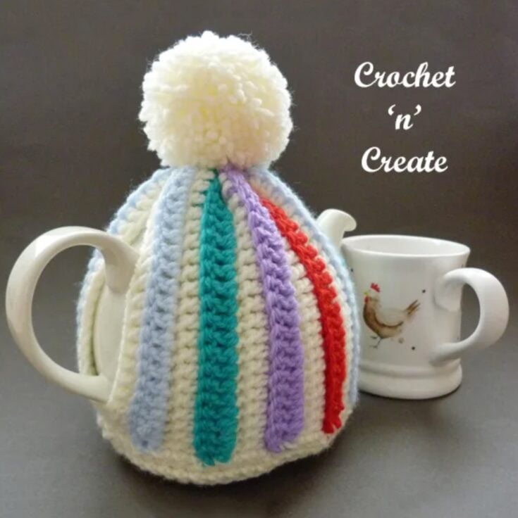 Image for Crochet Tea Cosy Pattern by Crochet 'n Create