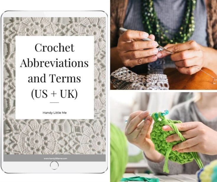 Crochet abbreviations free download