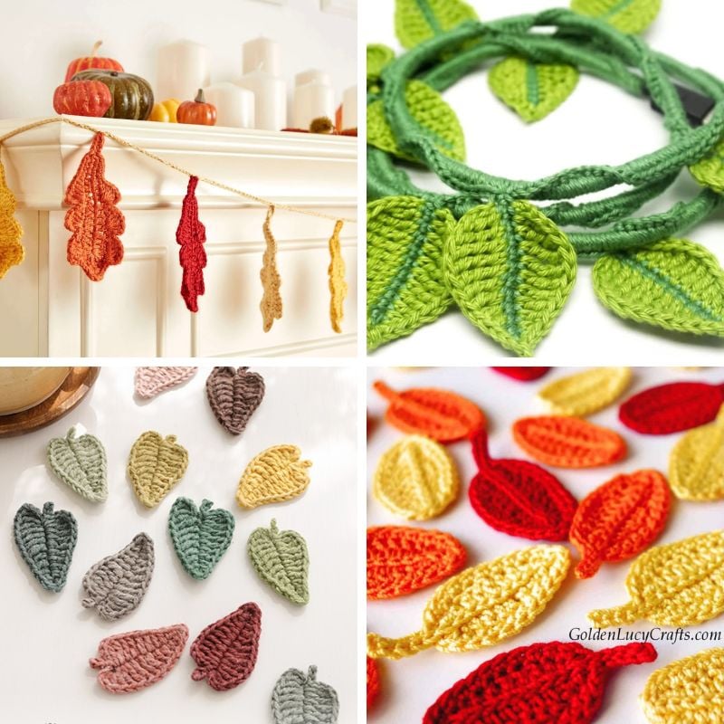 Crochet leaves featured image