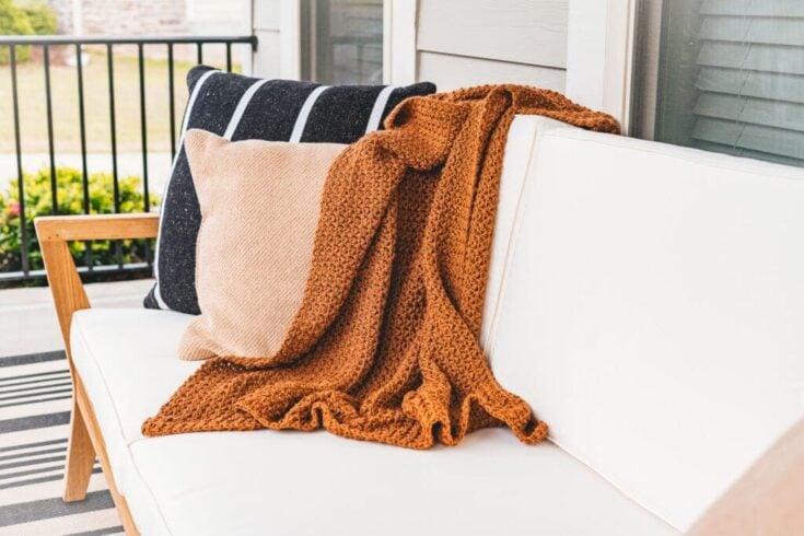 Image for Crochet Old Fashioned Throw Blanket by Sewrella