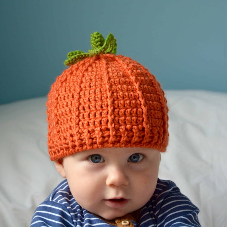 Image for The Pumpkin Beanie by HanJan Crochet