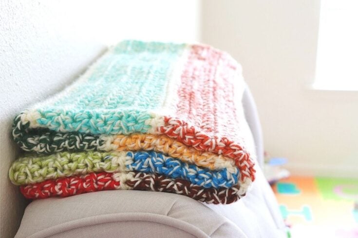 Double Strand Scrap Blanket - Free Crochet Pattern by Sigoni Macaroni