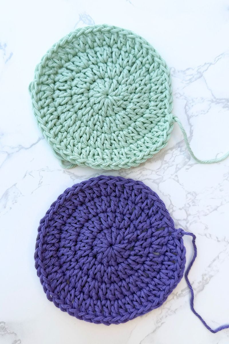 Double crochet circles