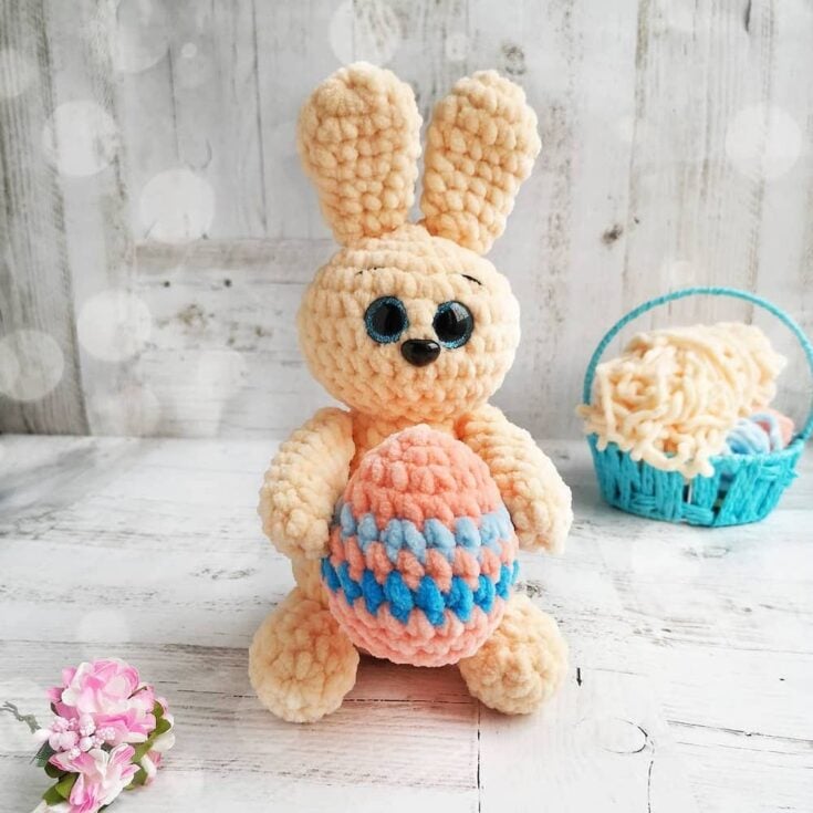Image for Easter Bunny Crochet Pattern by Amiguroom Toys