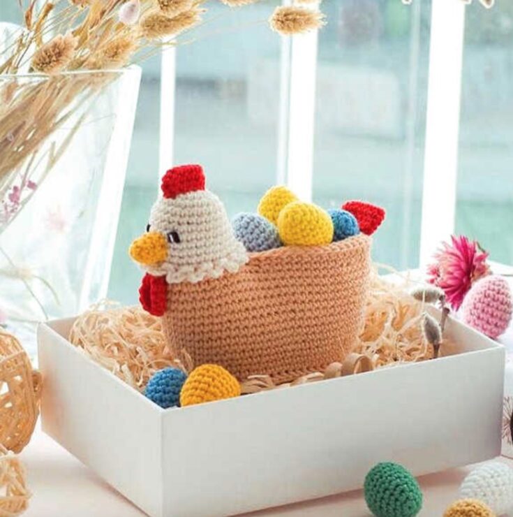 Easter Chicken Amigurumi Free Pattern by Amigurumi Free Patterns