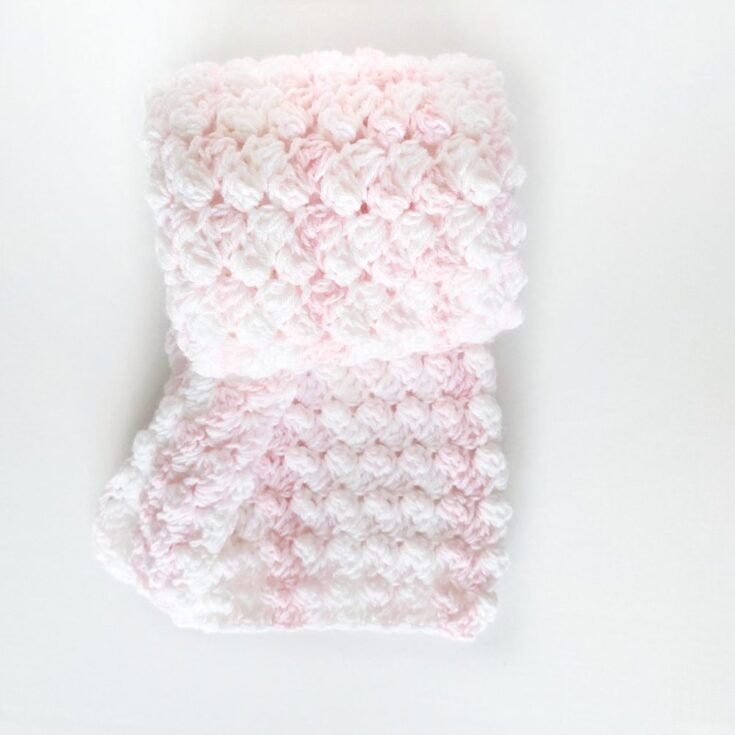 Easy Crochet Blanket Stitch Baby Blanket by Easy Crochet