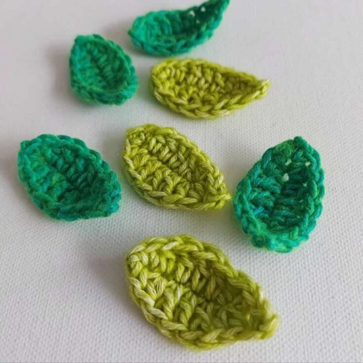 Easy Crochet Leaf Pattern by Annie Design Crochet