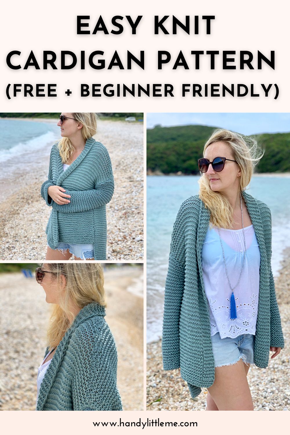 Easy Knit Cardigan Pattern Free