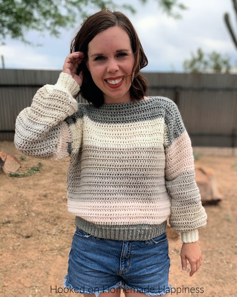 30 Crochet Sweaters To Make For Fall (Free Patterns) Handy Little Me