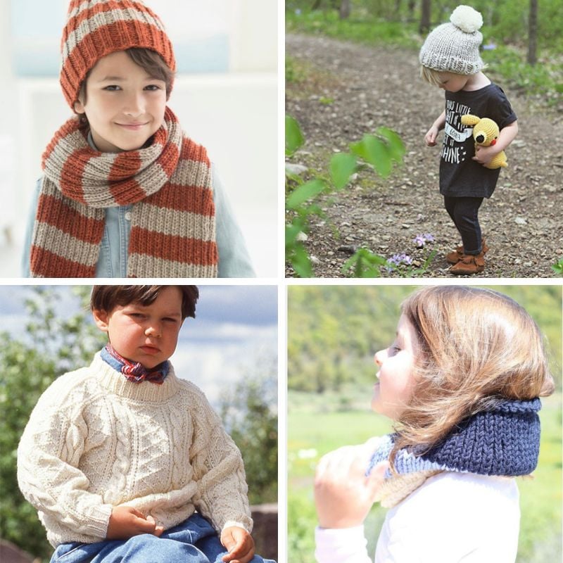 25 Free Fall Knits For Kids That You Will Love!