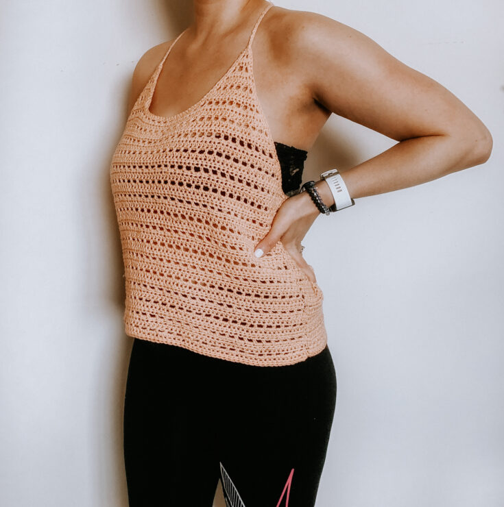 Image for Roxborough Crochet Summer Tank Top by Northern Moose
