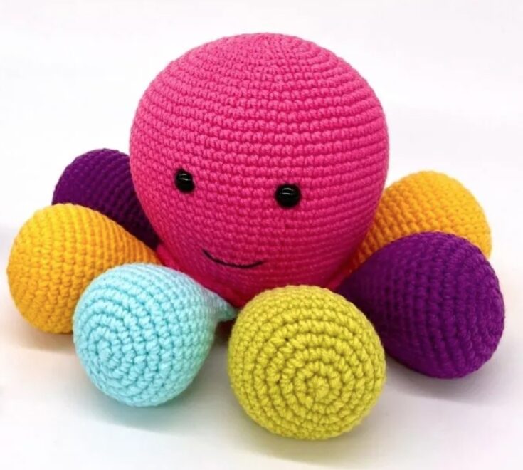 Image for Free Crochet Octopus Pattern by Cuddly Stitches Craft.