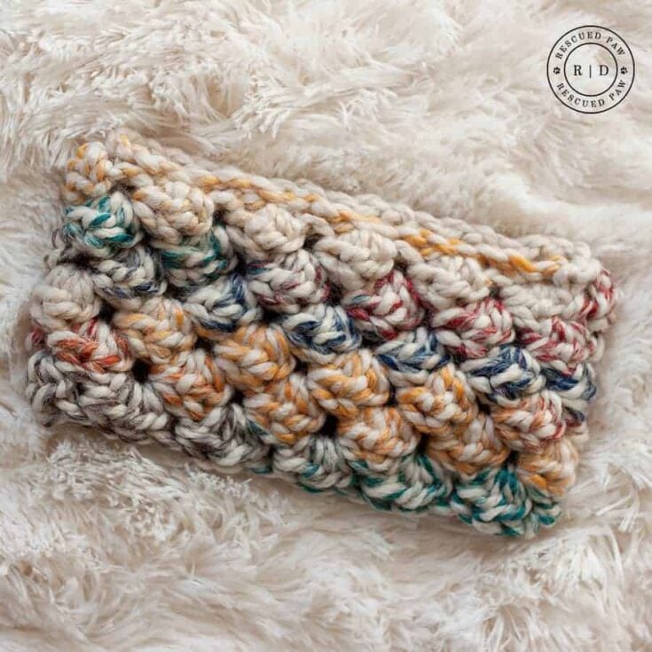 Image for Free Puff Crochet Headband Pattern by Easy Crochet