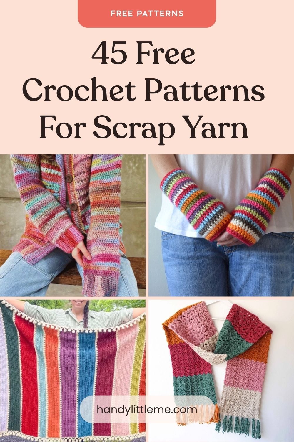 Free crochet patterns for scrap yarns