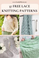 37 Free Lace Knitting Patterns (Easy Knit Stitches) - Handy Little Me