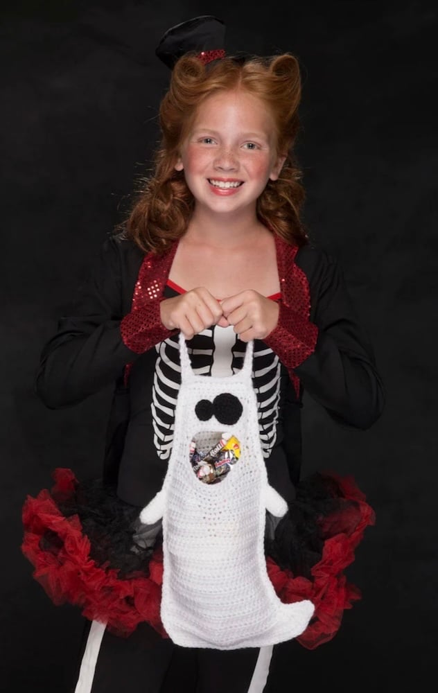 Ghostly Treat Bag by Amy Gaines for Lion Brand