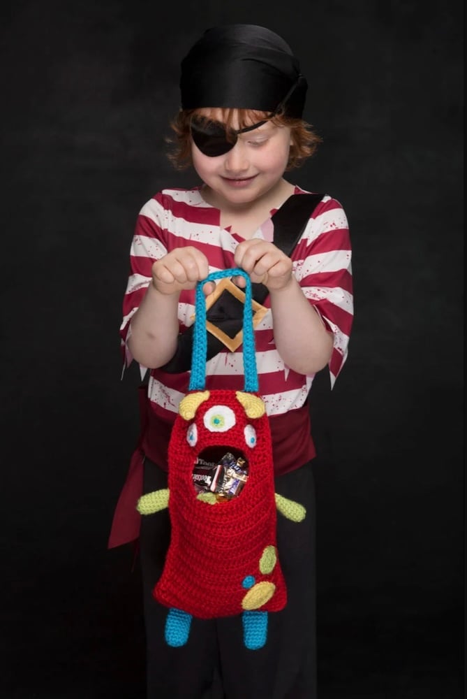 Ghoulish Treat Bag by Amy Gaines for Lion Brand